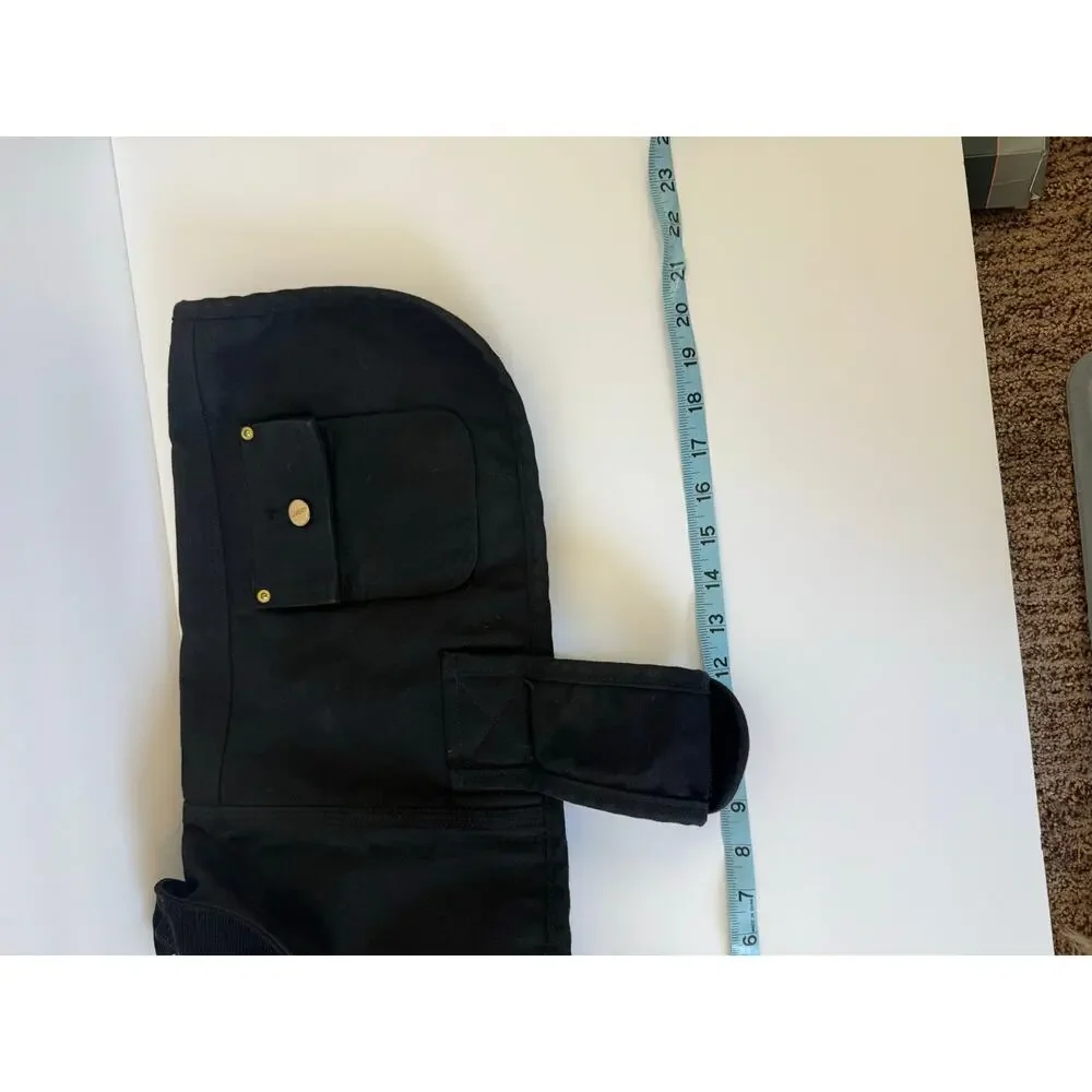 Carhartt Duck Canvas Dog Chore Coat - Black, Quilted, Medium
